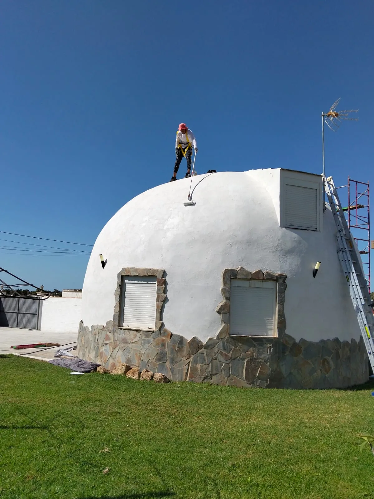 Trabajo de microcemento en El Puerto de Santa Maria